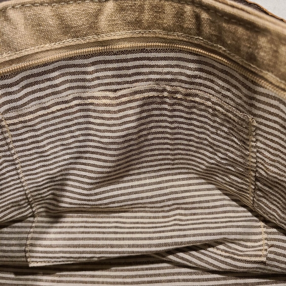 COPY - Canvas and Leather Bag - Picture 3 of 3